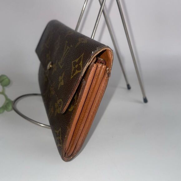 Authentic! 💥 Louis Vuitton Monogram Sarah Clutch Wallet - Picture 5 of 13